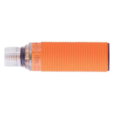 ifm electronic Threaded Barrel Ultrasonic Proximity Sensor M18 x 1 1.2 m 35mA PNP 3V 30 V dc UGT202