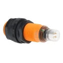 ifm electronic Threaded Barrel Ultrasonic Proximity Sensor M18 x 1 300 mm 35mA PNP 3V 30 V dc UGT200