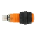 ifm electronic Threaded Barrel Ultrasonic Proximity Sensor M18 x 1 300 mm 35mA PNP 3V 30 V dc UGT200