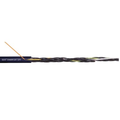 Igus chainflex CF9 Ultra-Flexible 7 Cores 1.5mm² 16 AWG Unscreened Control Cable Blue Thermoplastic Elastomer CF9.15.07