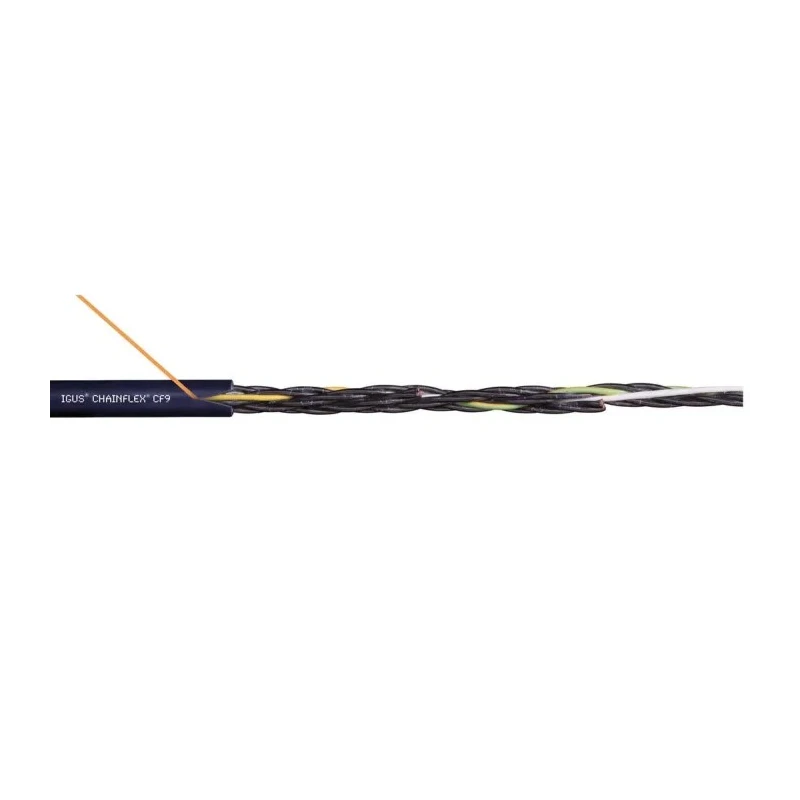 Igus chainflex CF9 Ultra-Flexible 7 Cores 1.5mm² 16 AWG Unscreened Control Cable Blue Thermoplastic Elastomer CF9.15.07