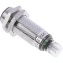 ifm electronic Threaded Barrel Ultrasonic Proximity Sensor M18 x 1 60.5mm Length 0/10 V Output 3V 30V DC 35mA UGT508
