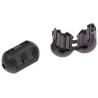 RS Pro Openable Ferrite Clamp, Diameter 5.2 mm, Aperture 29.5x16.5x16.5 mm, Impedance 70Ω at 25 MHz, 120Ω at 100 123-2480