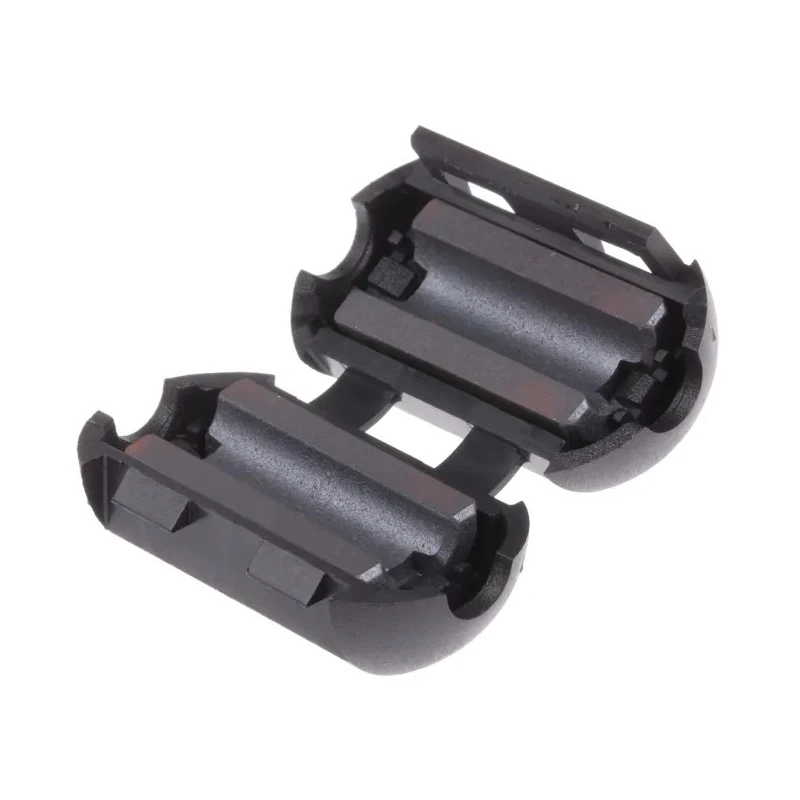 RS Pro Openable Ferrite Clamp, Diameter 5.2 mm, Aperture 29.5x16.5x16.5 mm, Impedance 70Ω at 25 MHz, 120Ω at 100 123-2480