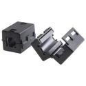 Rotronic RS PRO Openable Ferrite Clamp, Aperture Diameter 10 mm, Impedance 130Ω at 100 MHz 80Ω at 25 MHz, External 123-2492