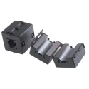 RS PRO Openable Diameter 13 mm Ferrite Clamp, Aperture 1, 33 x 31.5 x 30 mm, Impedance 156Ω at 25 MHz, 275Ω at 100 123-2496