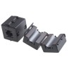 RS PRO Openable Diameter 13 mm Ferrite Clamp, Aperture 1, 33 x 31.5 x 30 mm, Impedance 156Ω at 25 MHz, 275Ω at 100 123-2496
