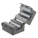 RS PRO Openable Diameter 13 mm Ferrite Clamp, Aperture 1, 33 x 31.5 x 30 mm, Impedance 156Ω at 25 MHz, 275Ω at 100 123-2496