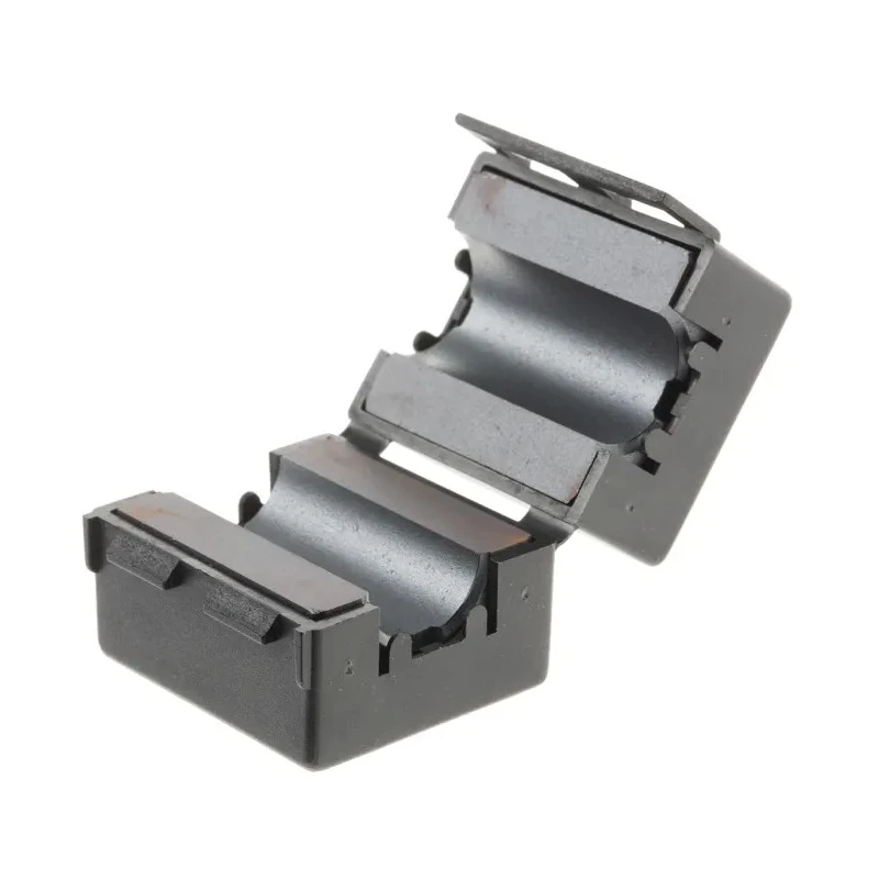 RS PRO Openable Diameter 13 mm Ferrite Clamp, Aperture 1, 33 x 31.5 x 30 mm, Impedance 156Ω at 25 MHz, 275Ω at 100 123-2496