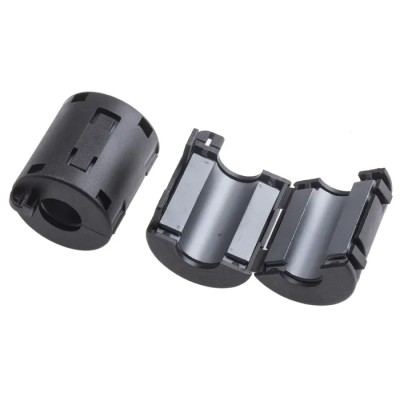 Wurth Elektronik RS PRO Openable Ferrite Clamp 13 mm Aperture, Impedance 144Ω at 25 MHz, 310Ω at 100 MHz, 39.5 x 123-2498