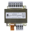RS PRO 1 kVA DIN Rail Transformer, 208 to 600 V ac Primary, 2 x 115 V ac and 12 V Secondary, Screw Mount, IECBSEN 123-2501