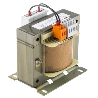 RS PRO 2 Output 630 VA Chassis Mount Transformer, 2 x 115 V AC, IEC 61558-2-4 123-2503