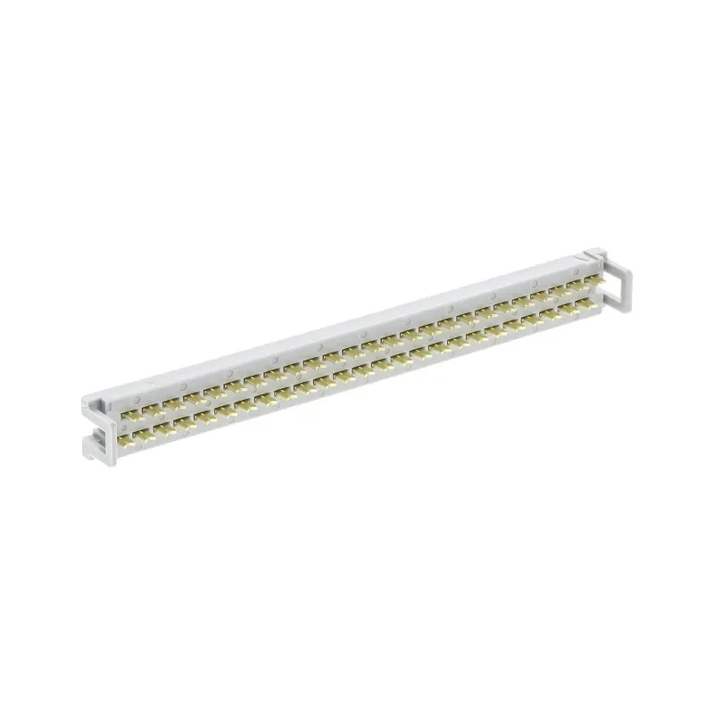 3M 50-Way IDC Connector Male for Cable, 2 Row, 1kV Voltage, Gold over Nickel Contact Plating 7850-0000PR