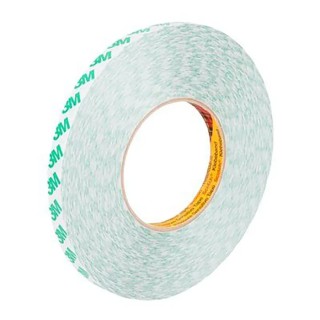 3M Double Sided Plastic Tape with Polyvinyl Chloride Backing, 12mm x 50m, 5.2N/cm Adhesion Strength, Modified 9087 12MMX50M