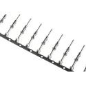 TE Connectivity Male Crimp Circular Connector Contact, Contact Size 17, Wire Size 17 AWG, 20 AWG, 250V, 20A 1703013-1