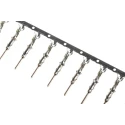 TE Connectivity Male Crimp Circular Connector Contact, Contact Size 17, Wire Size 17 AWG, 20 AWG, 250V, 20A 1703013-1