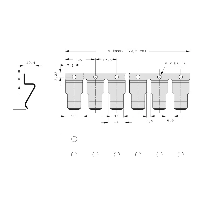Fischer Elektronik Heatsink Retaining Spring for TO-220, TO-218, TO-247, TO-264 THFM10