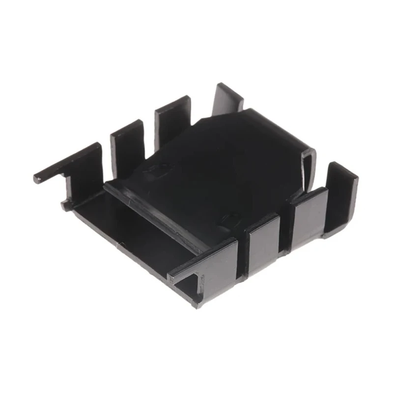 Fischer Elektronik Heatsink 18°C/W Black Anodised 25 mm x 25.4 mm x 8.3 mm FK224SA220-1