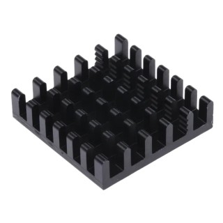 Fischer Elektronik Heatsink Universal Square Alu, 6.5K/W Thermal Resistance, 6 mm Height, 23 mm Length x 23 mm ICKBGA23X23