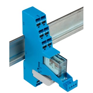 Finder 48 Series Electromechanical Interface Relay, DIN Rail Mount, 12V DC Coil, DPDT-2 CO, 8A Load 48.P5.7.012.0050SPA