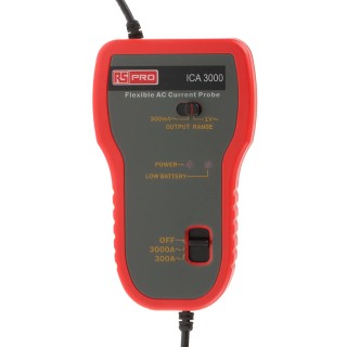 RS PRO Current Clamp AC Adapter 3 kA Maximum AC Current, Accuracy ±0.5 % ± 5 Digits (AC Voltage), ICA3000