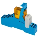 Finder 48 Series Interface Relay DIN Rail Mount 230V AC Coil Voltage DPDT-2 CO 8A 48.P5.8.230.0060SPA