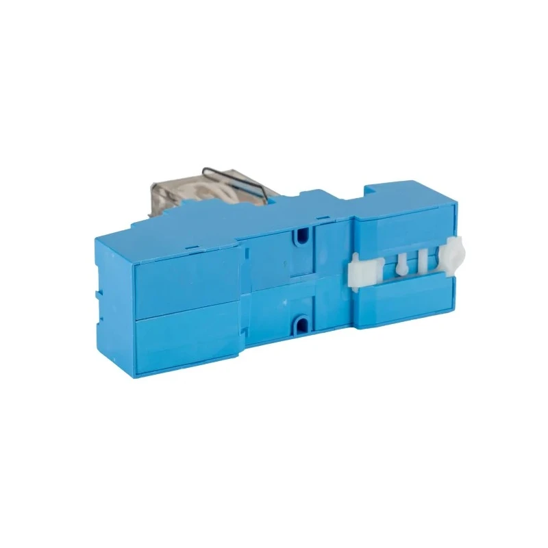 Finder Electromechanical Interface Relay 24V DC Coil 3PDT 10A Push-in Terminal DIN Rail Mount 58.P3.9.024.0050SMA