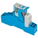Finder 4C Series Interface Relay, DIN Rail Mount, 24V DC Coil, SPDT Contact Configuration, 20mA Coil 4C.P1.9.024.0050SPA