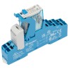 Finder 4C Series Interface Relay DIN Rail Mount 24V dc Coil DPDT-2 CO 20mA 8A 4C.P2.9.024.0050SPA