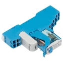 Finder 4C Series Interface Relay DIN Rail Mount 24V dc Coil DPDT-2 CO 20mA 8A 4C.P2.9.024.0050SPA
