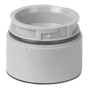 Werma 630 Series Mounting Base 24V AC/DC IP66 IP69K Durable Grey 40mm Diameter 29mm Height 630.710.00