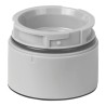 Werma 630 Series Mounting Base 24V AC/DC IP66 IP69K Durable Grey 40mm Diameter 29mm Height 630.710.00