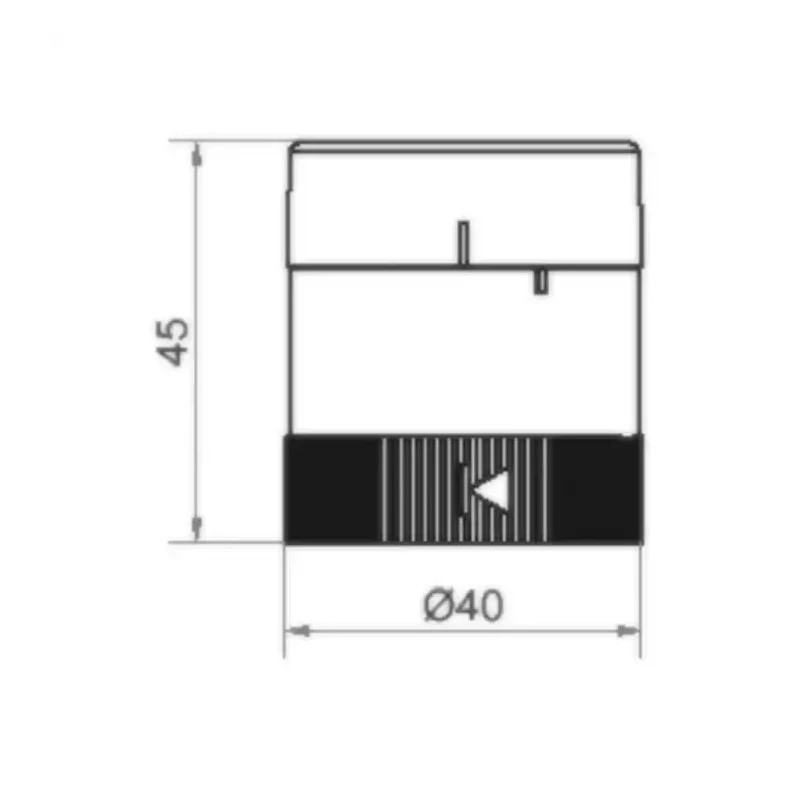 Werma KombiSIGN 40 Series Two-Tone Buzzer 24V AC/DC, IP66, 85 dB @ 1m, Surface Mount IP66