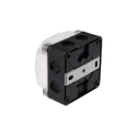 Werma Clear LED Beacon 24V DC Base Mount, Polycarbonate Housing, IP67, IP66, Steady Light Effect 853.480.55