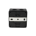 Werma Clear LED Beacon 24V DC Base Mount, Polycarbonate Housing, IP67, IP66, Steady Light Effect 853.480.55