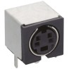 Lumberg Right Angle Miniature DIN Socket 6 Pole 100V AC 1A Through Hole Female TM-0508 A/6
