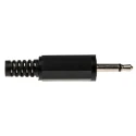 Lumberg Jack Connector 2.5 mm Cable Male 1 Mono, 500mA Solder KLS 10