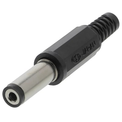 Lumberg NES/J Straight DC Jack 500mA 12V Cable Length 43 mm Nickel XNES/J 210