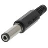 Lumberg NES/J Straight DC Jack 500mA 12V Cable Length 43 mm Nickel XNES/J 210