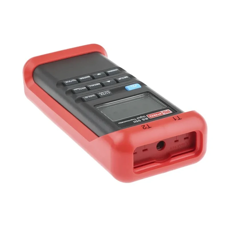 RS PRO Type J, K Probe Handheld Digital Thermometer 2 Input, 1372°C Max, ±0.7 K Accuracy RS55-II