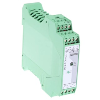 Phoenix Contact DIN Rail DC/DC Converter 24V DC Output 1A 24W 48-75V DC Input Model 2866271