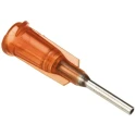 Metcal Amber 15 Gauge Dispensing Tip TE Series, 12.7mm Length, 1.37mm Inside Diameter, 1.65mm Outside Diameter 915050-TE