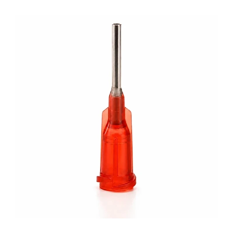 Metcal Amber 15 Gauge Dispensing Tip TE Series, 12.7mm Length, 1.37mm Inside Diameter, 1.65mm Outside Diameter 915050-TE