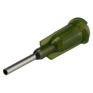 Metcal Olive Dispensing Tip, 14 Gauge, 12.7mm Length, 1.6mm Inside Diameter, Compatible with Luer Lok Style 914050-TE
