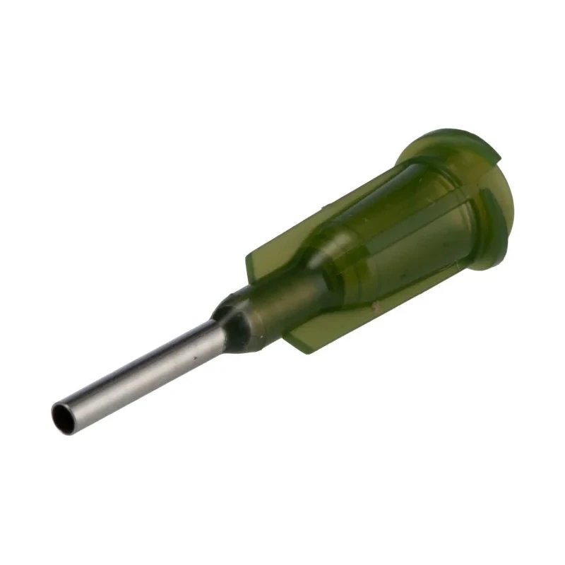 Metcal Olive Dispensing Tip, 14 Gauge, 12.7mm Length, 1.6mm Inside Diameter, Compatible with Luer Lok Style 914050-TE