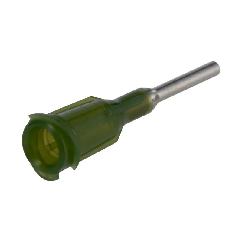 Metcal Olive Dispensing Tip, 14 Gauge, 12.7mm Length, 1.6mm Inside Diameter, Compatible with Luer Lok Style 914050-TE