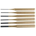 RS PRO 6-Piece Parallel Pin Punch Set, 2mm to 8mm Shank, 150mm Overall Length, Chrome Vanadium Steel, DIN 7255 505-8688
