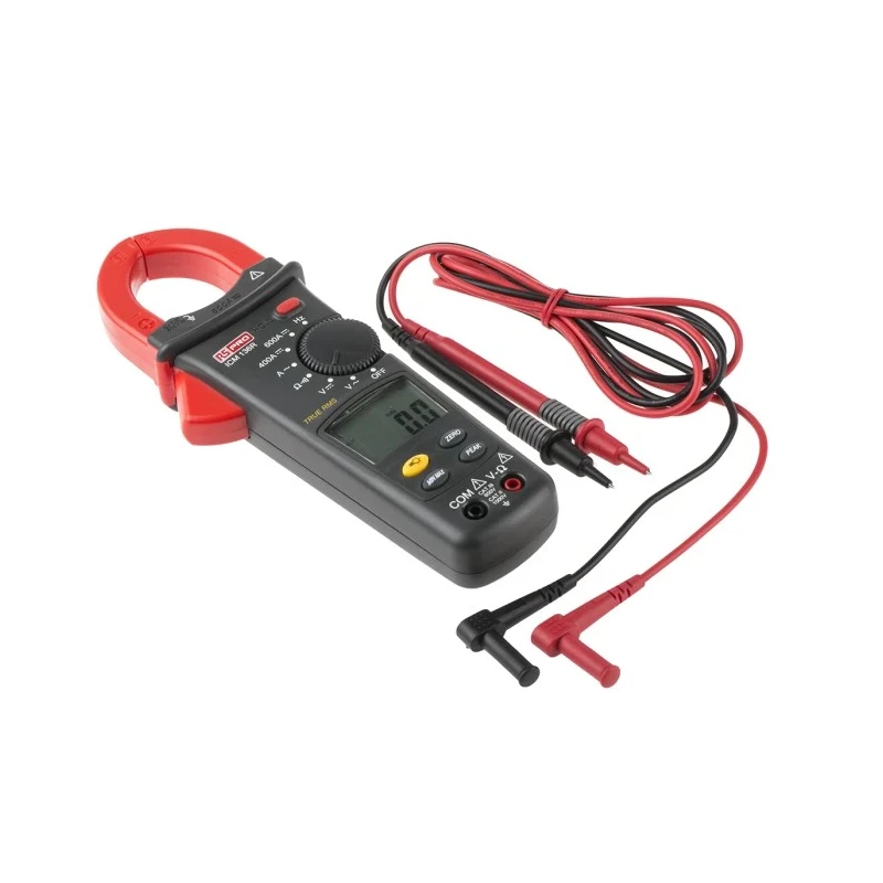 RS PRO ICM136R Clamp Meter True RMS AC/DC Current and Voltage Measurement 600 A 600 V CAT III CAT II