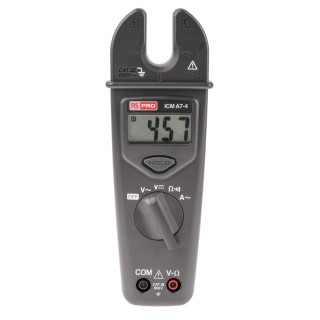 RS PRO Clamp Meter with Non-Contact Voltage Detector 200 A 600 V dc 600 V ac CAT III ICMA7-4