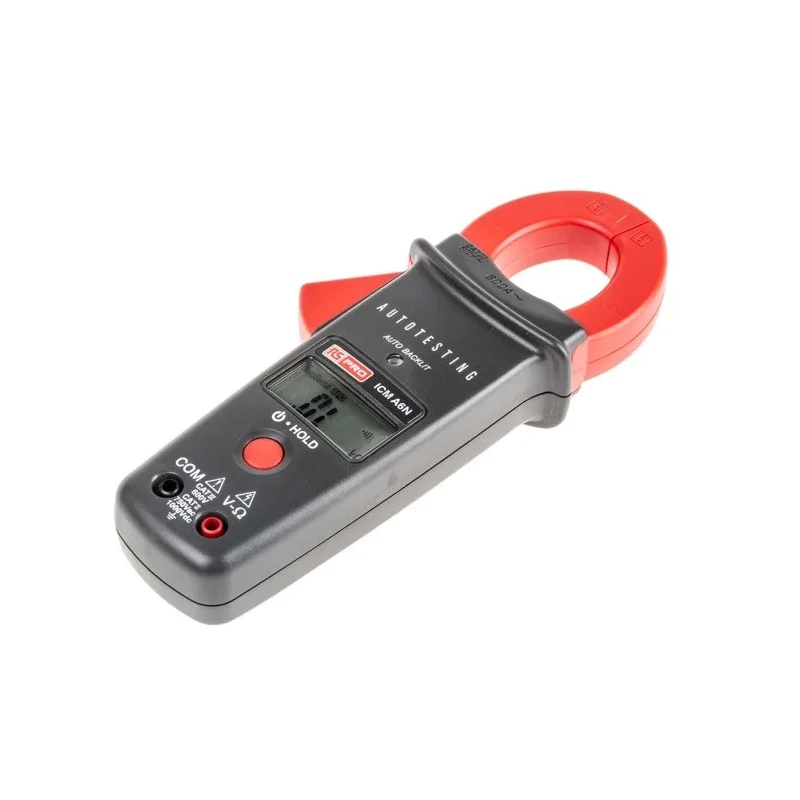 RS PRO Clamp Meter AC 600 A 999.9 V DC 750 V AC Non-Contact Voltage Detector ICMA6